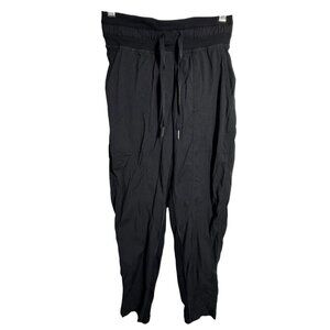 Lululemon Dance Studio Crop 25" Mid Rise W6AVQS Swift True Navy Blue Womens 2